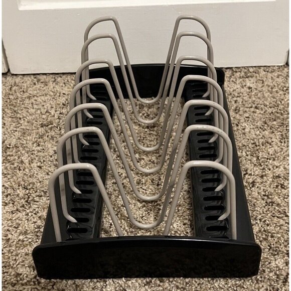 YouCopia ~ Free Standing Pots Pans Lids Organizer Holder Adjustable Black - Picture 1 of 6
